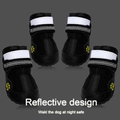 Poochy Booties - Reflective Waterproof Boots