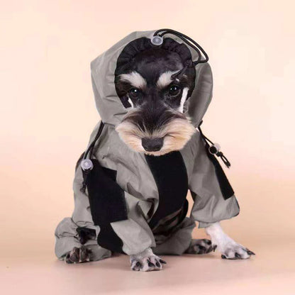 GlowGuard™ Reflective Waterproof Dog Coat for All Seasons