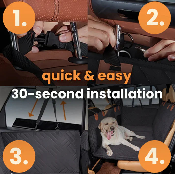 RuffRover 2.0™ - Hard Bottom Dog Car Seat Protector