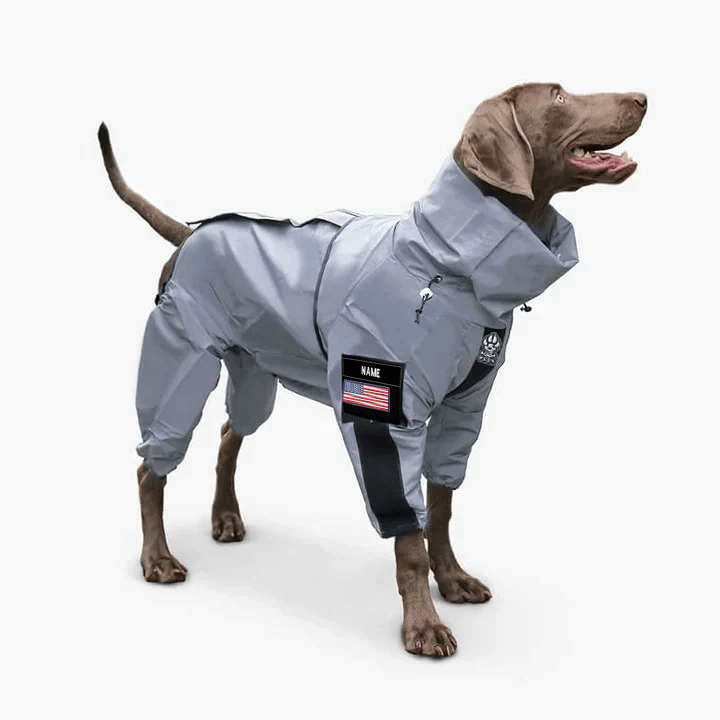 GlowGuard™ Reflective Waterproof Dog Coat for All Seasons